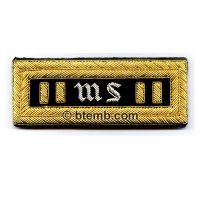 Medical Captain Shoulder Board - Double Border